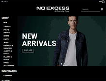 Tablet Screenshot of no-excess.com